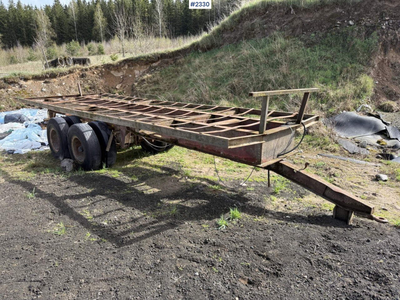 Bale transport Boggie - Farm tipping trailer/ Dumper: picture 5 Bale transport Boggie - Farm tipping trailer/ Dumper: picture 5