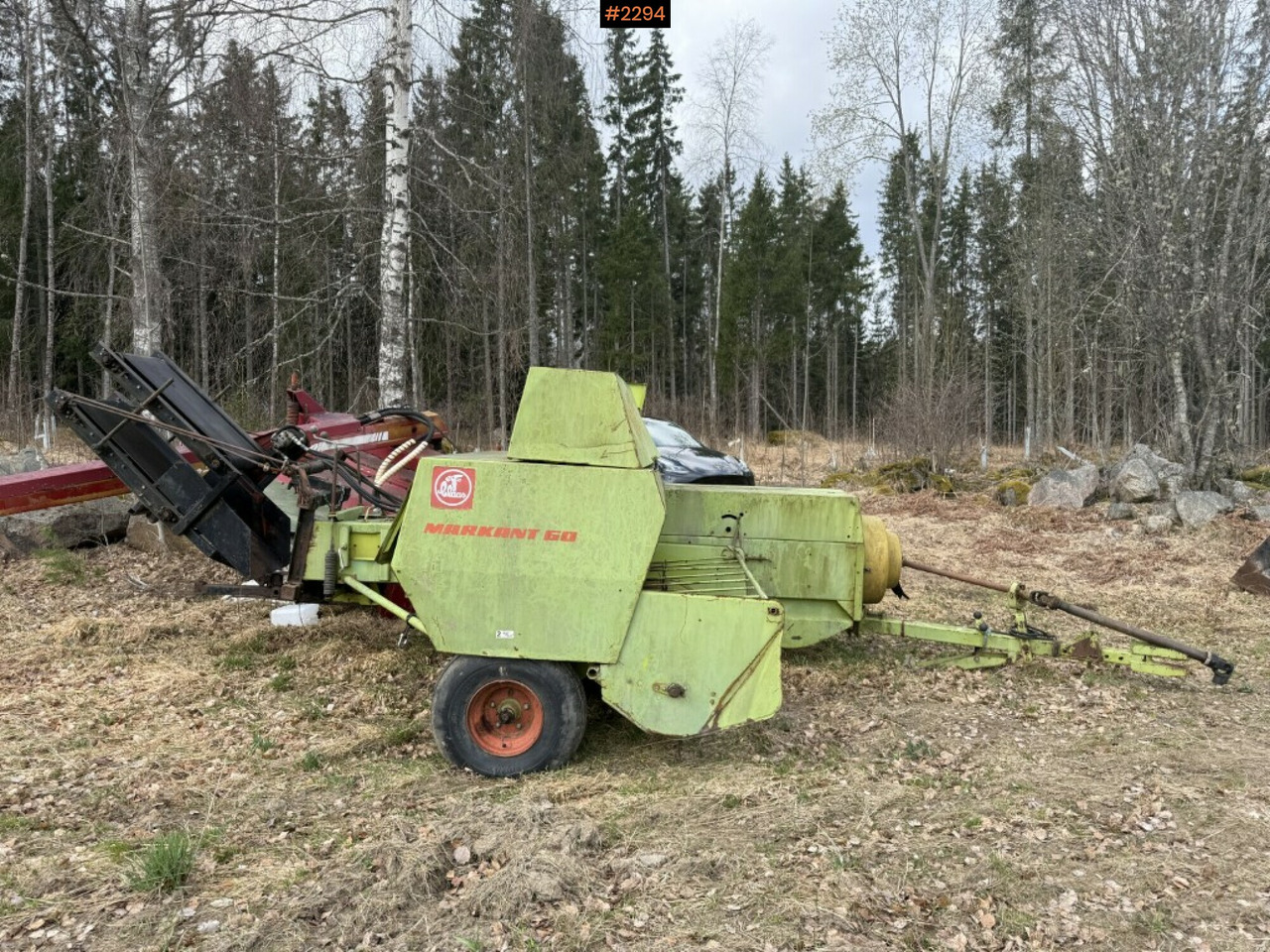 Claas Markant 60 square baler with thrower - Hay and forage equipment: picture 2 Claas Markant 60 square baler with thrower - Hay and forage equipment: picture 2