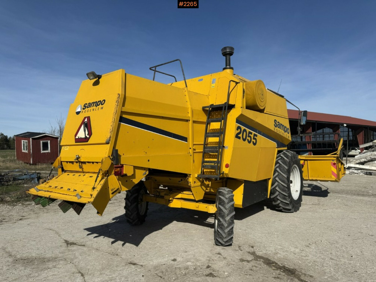 Combine harvester, Sampo Rosenlew 2055 14-foot (See video) - Combine harvester: picture 5 Combine harvester, Sampo Rosenlew 2055 14-foot (See video) - Combine harvester: picture 5