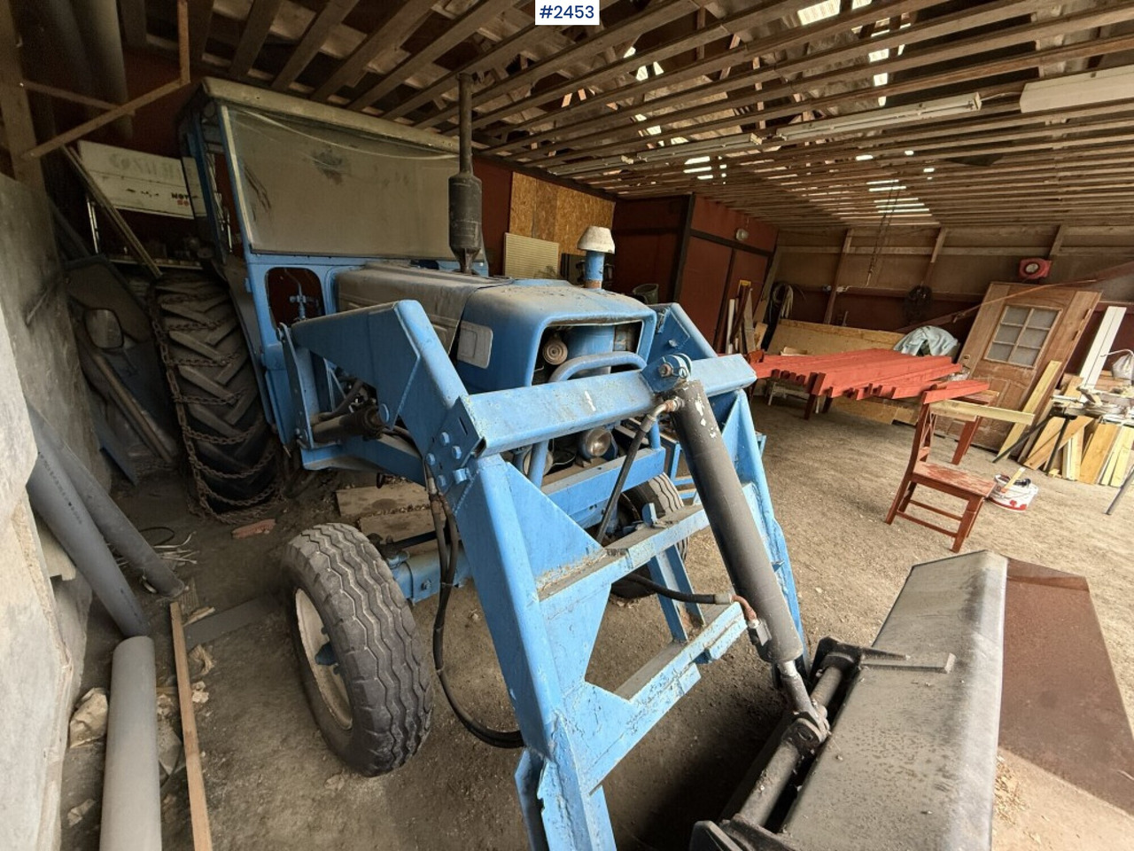 Farm tractor Ford Super Major 5000 with front loader Rep. object: picture 7