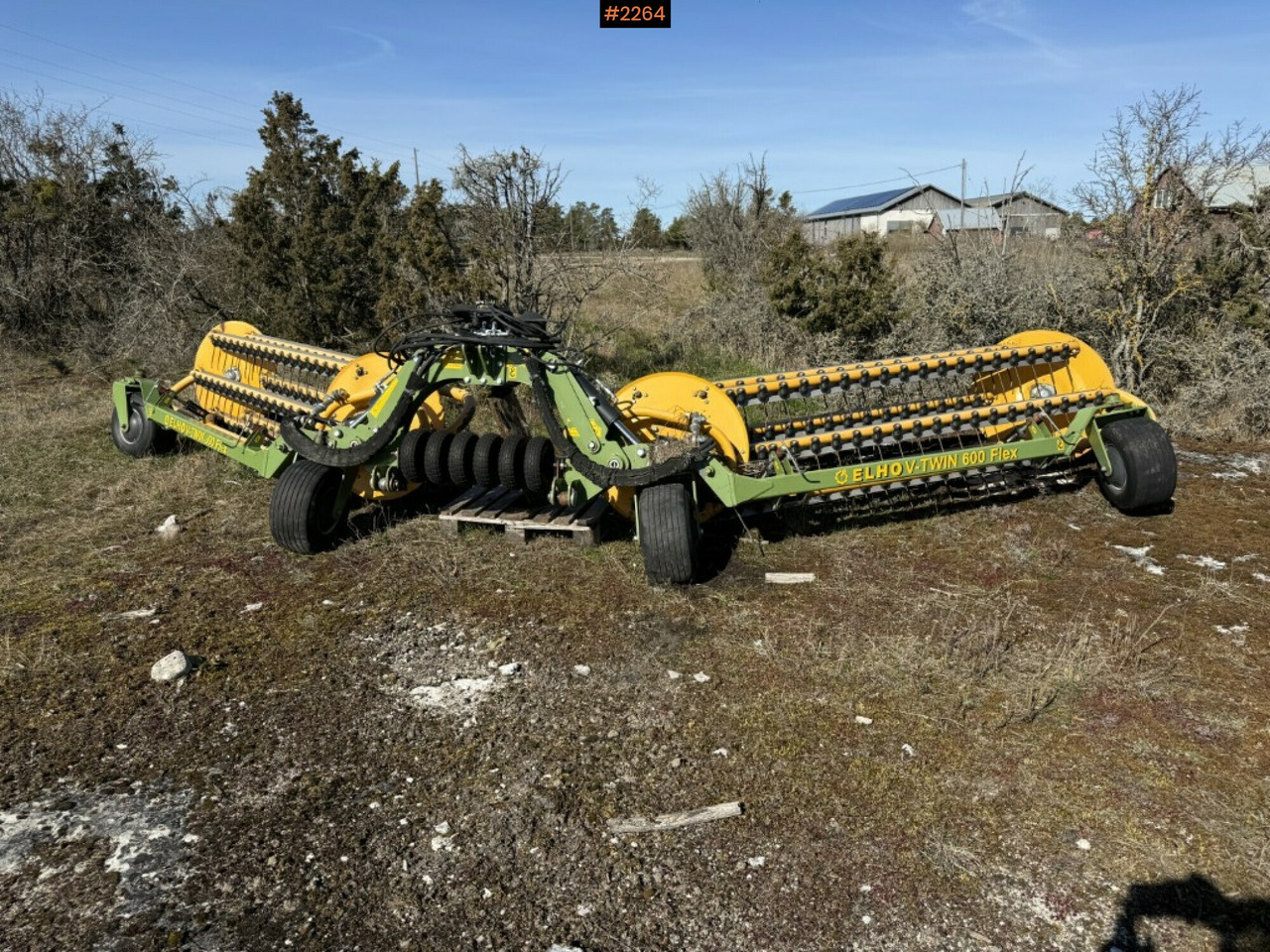 Swather Elho V-Twin 600 front mounted - Hay and forage equipment: picture 1 Swather Elho V-Twin 600 front mounted - Hay and forage equipment: picture 1