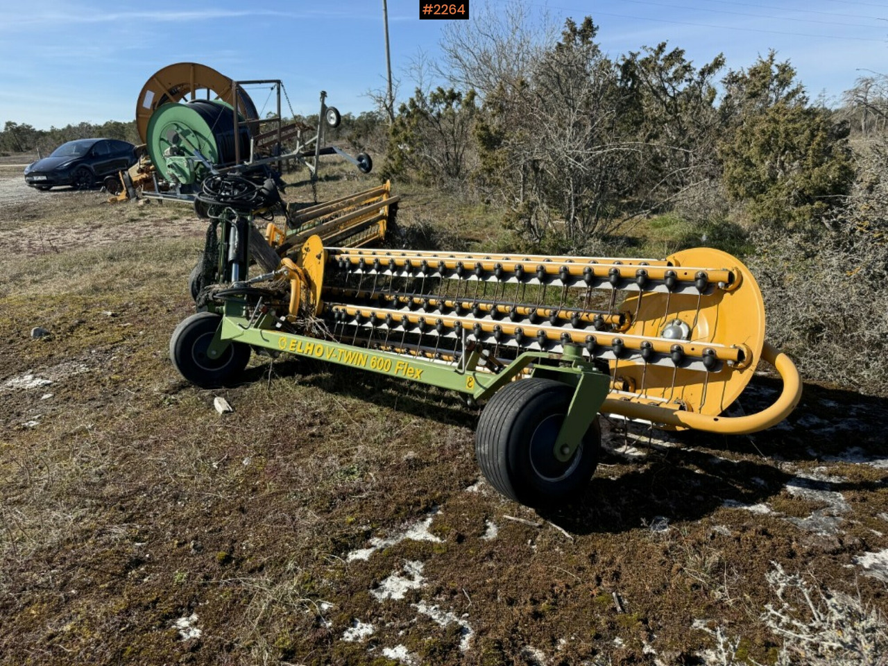 Swather Elho V-Twin 600 front mounted - Hay and forage equipment: picture 2 Swather Elho V-Twin 600 front mounted - Hay and forage equipment: picture 2