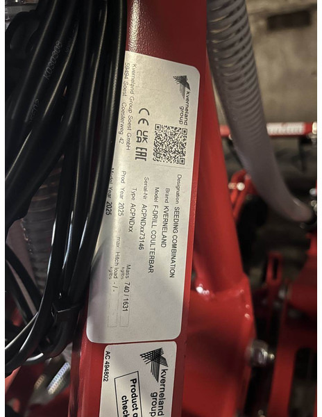 Kverneland CB 3000 3 punt - Combine seed drill: picture 5 Kverneland CB 3000 3 punt - Combine seed drill: picture 5