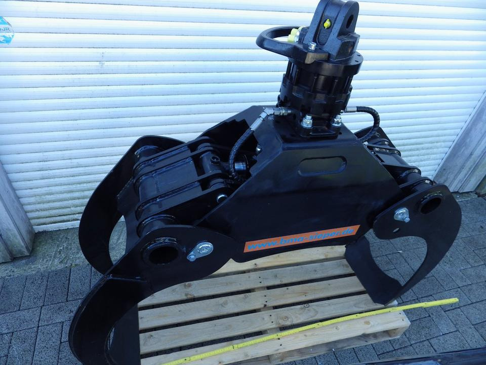 Holzgreifer für Bagger bis ca. 10 To / LKW Kran - Grapple for Construction machinery: picture 1 Holzgreifer für Bagger bis ca. 10 To / LKW Kran - Grapple for Construction machinery: picture 1