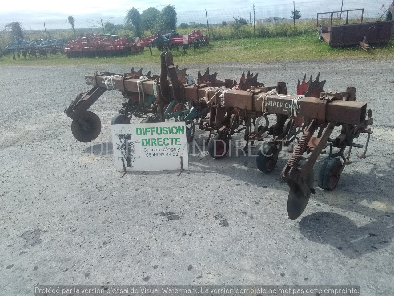 MONOSEM BINEUSE SUPER CROP - Spring tine harrow: picture 1 MONOSEM BINEUSE SUPER CROP - Spring tine harrow: picture 1