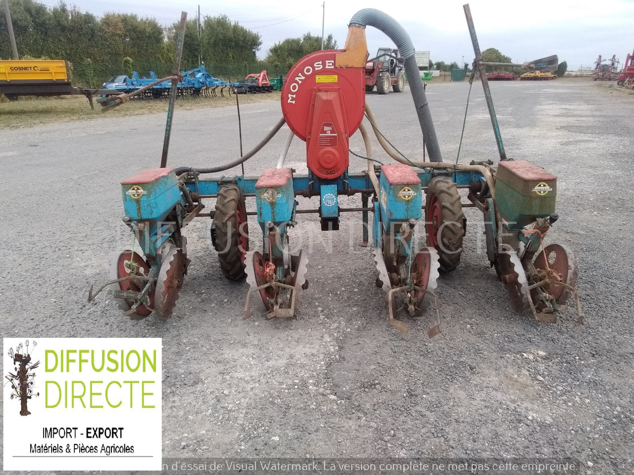 RIBOULEAU SEMOIR MONOGRAINE PNU - Precision sowing machine: picture 1 RIBOULEAU SEMOIR MONOGRAINE PNU - Precision sowing machine: picture 1