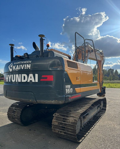 HyundaiHX160L + Engcon - Crawler excavator: picture 4 HyundaiHX160L + Engcon - Crawler excavator: picture 4