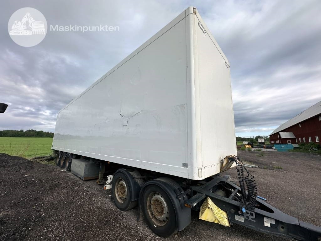 Ekeri T 3 + Krone Dolly - Closed box semi-trailer: picture 1 Ekeri T 3 + Krone Dolly - Closed box semi-trailer: picture 1