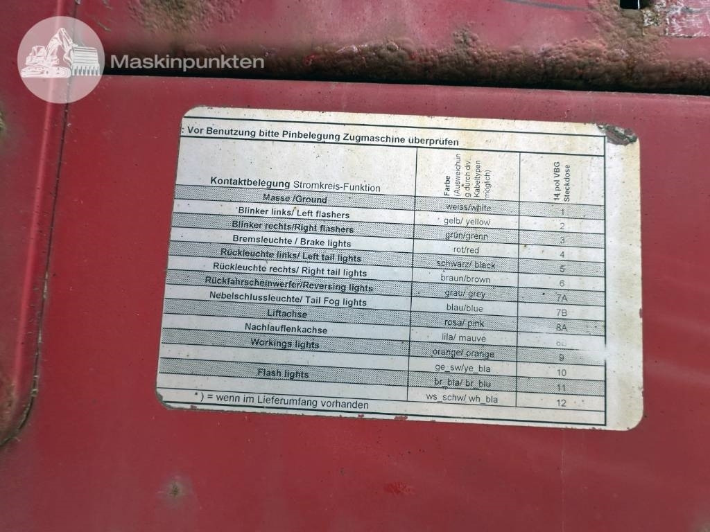 Dropside/ Flatbed semi-trailer HRD STLB 4N JUMBO: picture 11