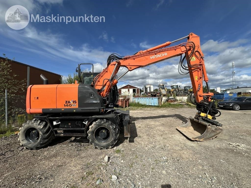 Hitachi ZX 140 W-5B - Wheel excavator: picture 4 Hitachi ZX 140 W-5B - Wheel excavator: picture 4