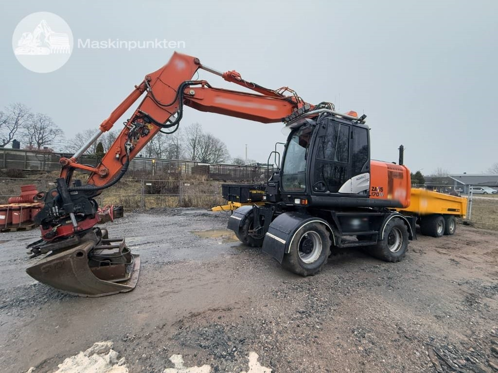Hitachi ZX 170 W-5 B - Wheel excavator: picture 1 Hitachi ZX 170 W-5 B - Wheel excavator: picture 1