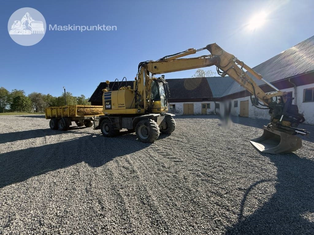 Komatsu PW 148-10 - Wheel excavator: picture 3 Komatsu PW 148-10 - Wheel excavator: picture 3