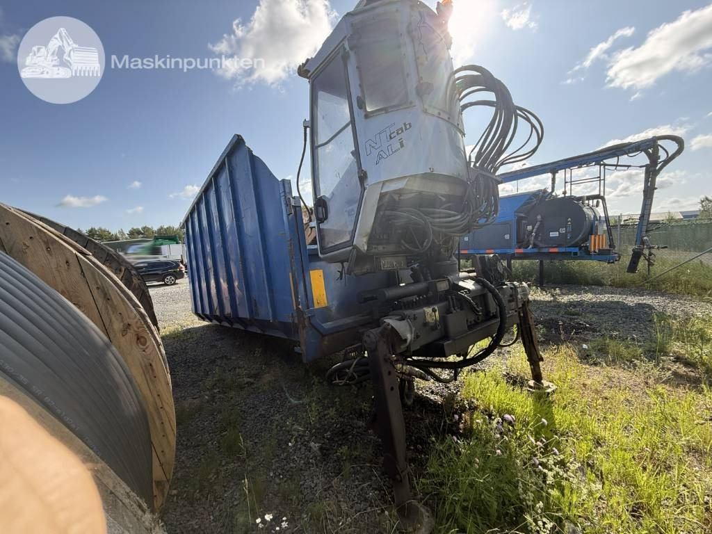 Roll-off container Lastväxlarbalja Med kran: picture 7