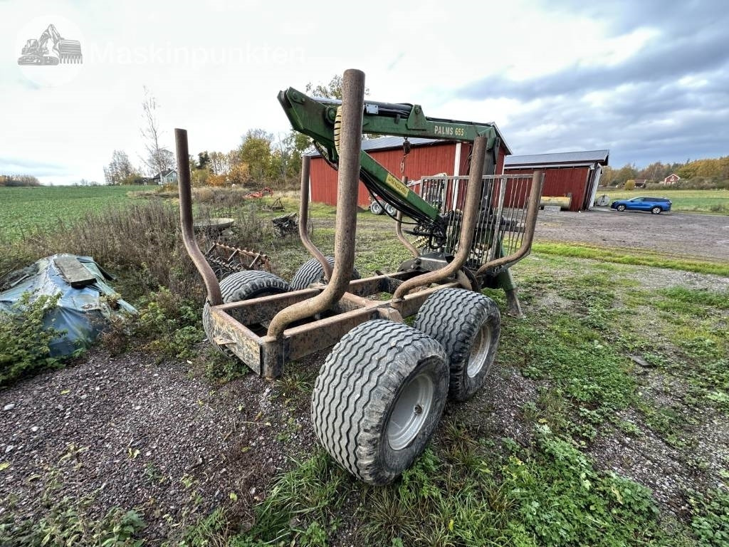 Palmse Trailer Timmervagn med kran och ramstyrning - Farm trailer: picture 5 Palmse Trailer Timmervagn med kran och ramstyrning - Farm trailer: picture 5