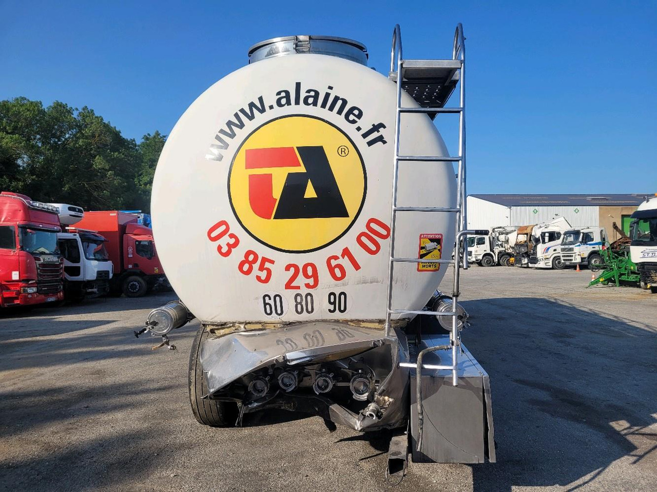 DIVERS SEMI CITERNE LAITI RE FX35DP - Milking equipment, Tank semi-trailer: picture 5 DIVERS SEMI CITERNE LAITI RE FX35DP - Milking equipment, Tank semi-trailer: picture 5