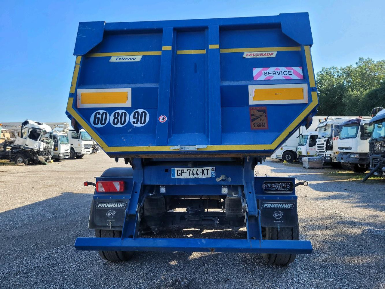 FRUEHAUF BENNE TP FST4FC - Tipper semi-trailer: picture 5 FRUEHAUF BENNE TP FST4FC - Tipper semi-trailer: picture 5