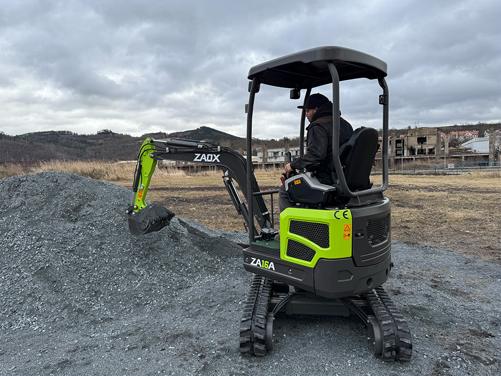 ZAOX ZA16A - Mini excavator: picture 3 ZAOX ZA16A - Mini excavator: picture 3