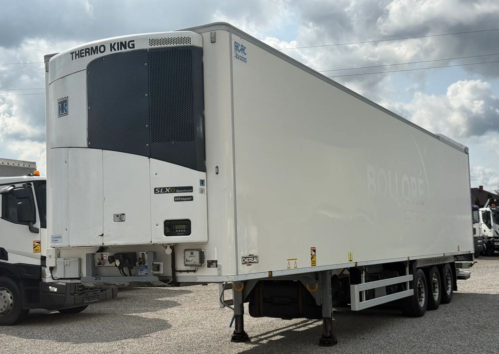 Chereau THERMO KING SLXe DIESEL/ELEKTRYK OSIE SAF - Refrigerator semi-trailer: picture 1 Chereau THERMO KING SLXe DIESEL/ELEKTRYK OSIE SAF - Refrigerator semi-trailer: picture 1