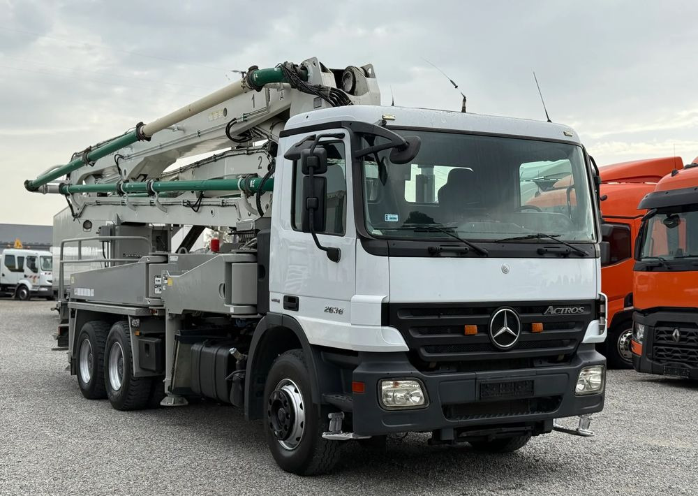 Mercedes-Benz ACTROS 2636 6X4 36 M WAITZINGER - Concrete pump truck: picture 3 Mercedes-Benz ACTROS 2636 6X4 36 M WAITZINGER - Concrete pump truck: picture 3