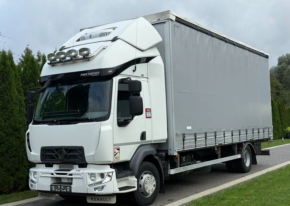 Renault D14 MANUAL KLIMATYZACJA POSTOJOWA - Curtainsider truck: picture 1 Renault D14 MANUAL KLIMATYZACJA POSTOJOWA - Curtainsider truck: picture 1