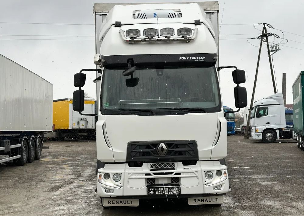 Renault D14 TAMDEM 101 m3 MANUAL KLIMATYZACJA POSTOJOWA - Curtainsider truck: picture 2 Renault D14 TAMDEM 101 m3 MANUAL KLIMATYZACJA POSTOJOWA - Curtainsider truck: picture 2