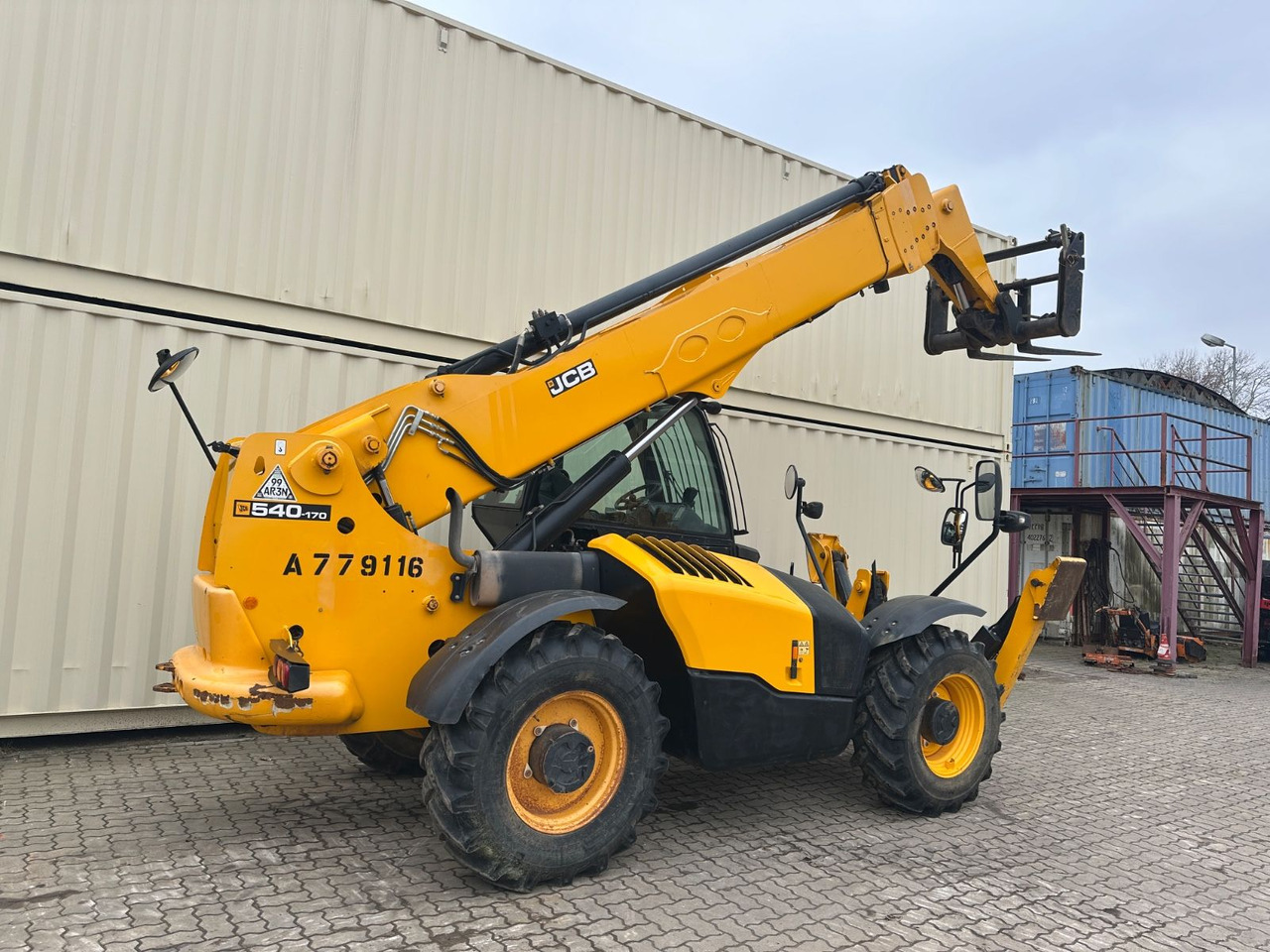 JCB 540-170 / 17 M, 4 T / 2017 BJ / 2.271 BH - Telescopic handler: picture 4 JCB 540-170 / 17 M, 4 T / 2017 BJ / 2.271 BH - Telescopic handler: picture 4