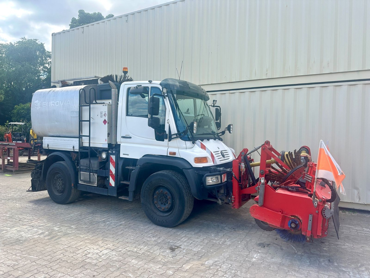 Unimog U400 Schäfer-Technic Bitum/Asphalt / TÜV 02/2026 - Asphalt machine: picture 4 Unimog U400 Schäfer-Technic Bitum/Asphalt / TÜV 02/2026 - Asphalt machine: picture 4