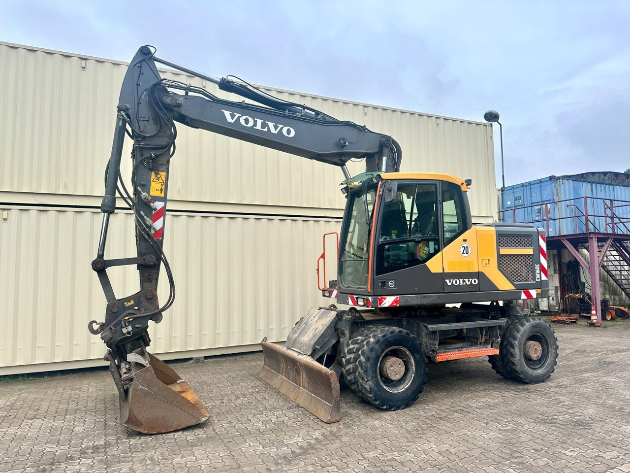 Volvo EW160E / 2016 BJ / Deutsche Maschine - Wheel excavator: picture 2 Volvo EW160E / 2016 BJ / Deutsche Maschine - Wheel excavator: picture 2