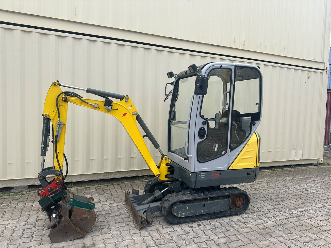 Wacker ET16 / 718 H / 2 x Löffel / MS01 / 1. Hand - Mini excavator: picture 1 Wacker ET16 / 718 H / 2 x Löffel / MS01 / 1. Hand - Mini excavator: picture 1