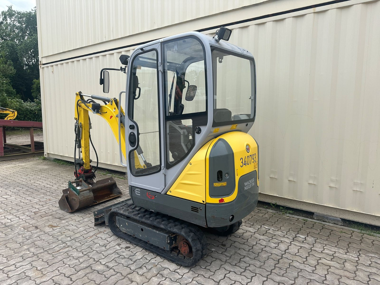 Wacker ET16 / 718 H / 2 x Löffel / MS01 / 1. Hand - Mini excavator: picture 3 Wacker ET16 / 718 H / 2 x Löffel / MS01 / 1. Hand - Mini excavator: picture 3