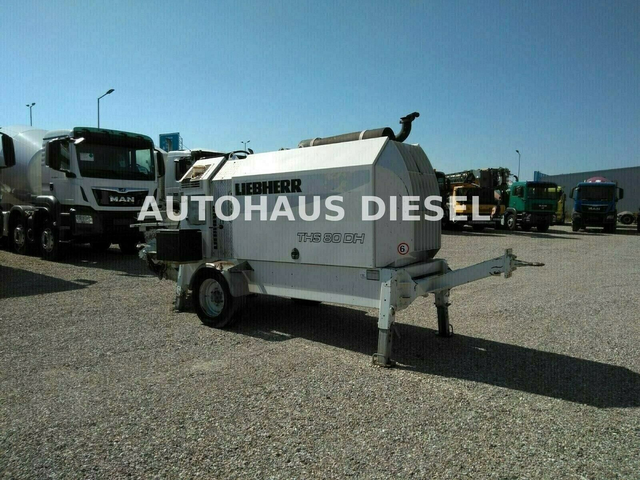Liebherr THS 80 DH - Concrete pump truck: picture 2 Liebherr THS 80 DH - Concrete pump truck: picture 2