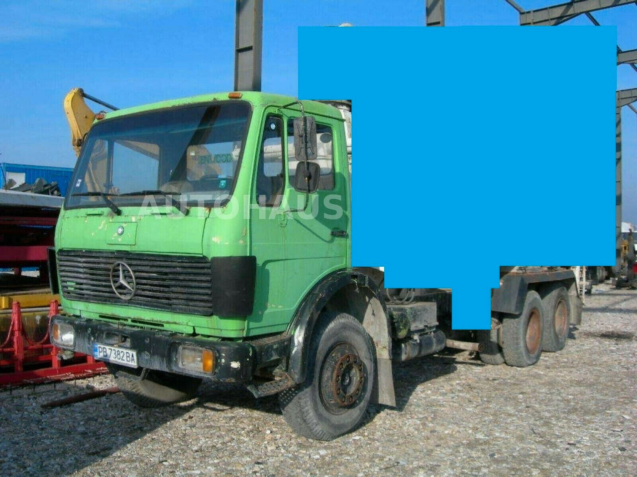 Mercedes-Benz 2222 - Concrete pump truck: picture 1 Mercedes-Benz 2222 - Concrete pump truck: picture 1