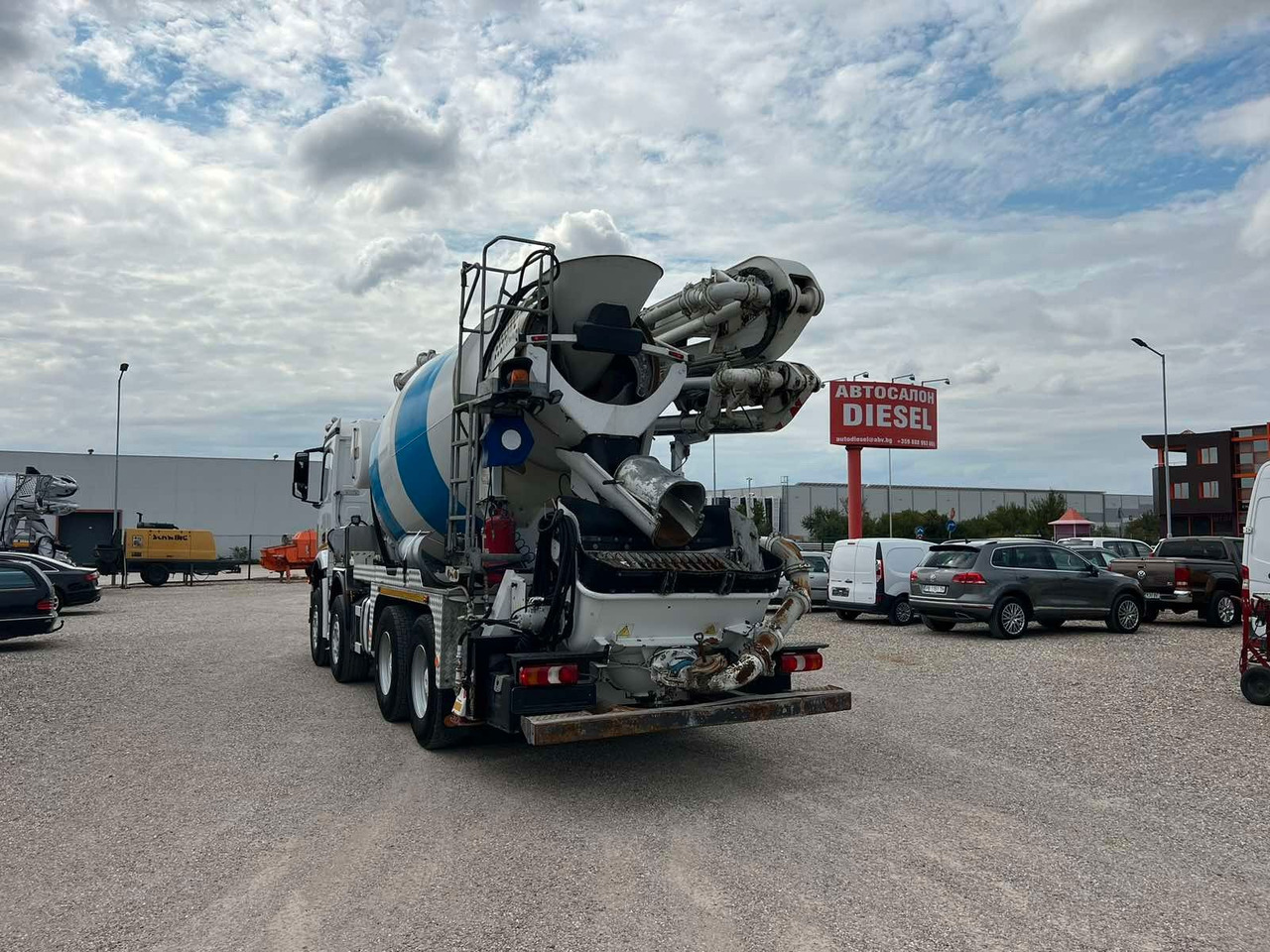 Mercedes-Benz AROCS 3251 CIFA MAGNUM MK28.4L - Concrete pump truck: picture 5 Mercedes-Benz AROCS 3251 CIFA MAGNUM MK28.4L - Concrete pump truck: picture 5