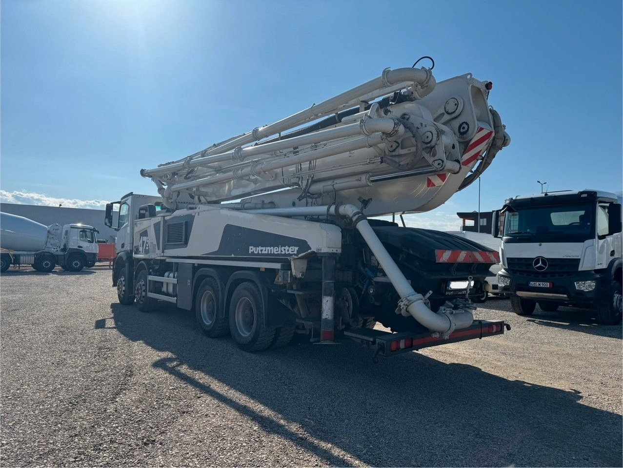 Mercedes-Benz AROCS 3743 PUTZMEISTER M47-5 - Concrete pump truck: picture 5 Mercedes-Benz AROCS 3743 PUTZMEISTER M47-5 - Concrete pump truck: picture 5