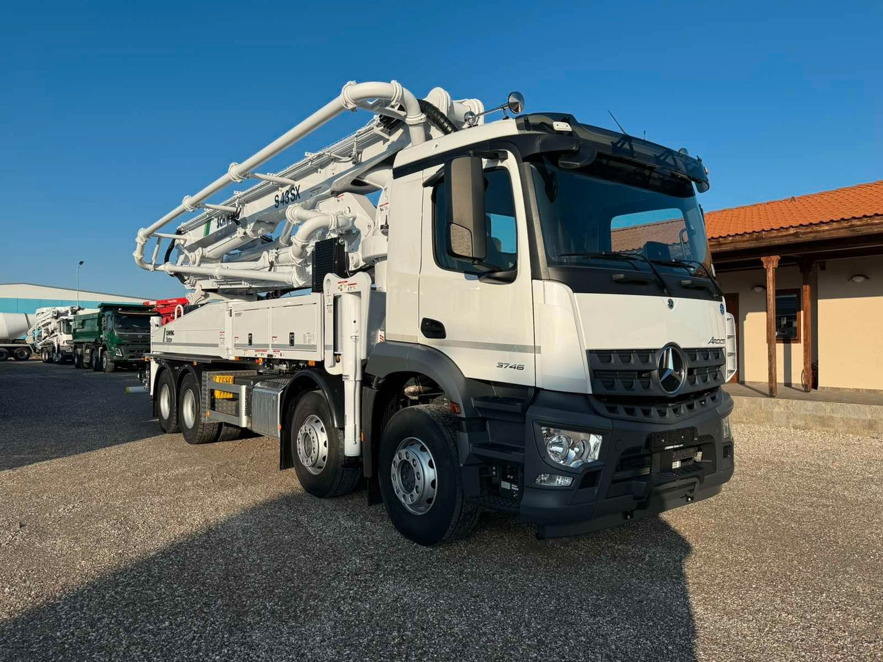 Mercedes-Benz AROCS 3746 SCHWING S43SX III - Concrete pump truck: picture 1 Mercedes-Benz AROCS 3746 SCHWING S43SX III - Concrete pump truck: picture 1