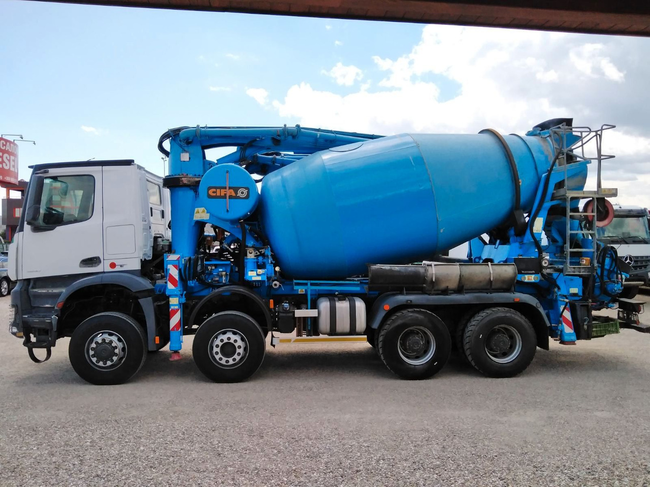 Mercedes-Benz AROCS 4140 CIFA MAGNUM MK28.4L 8X6 - Concrete pump truck: picture 4 Mercedes-Benz AROCS 4140 CIFA MAGNUM MK28.4L 8X6 - Concrete pump truck: picture 4