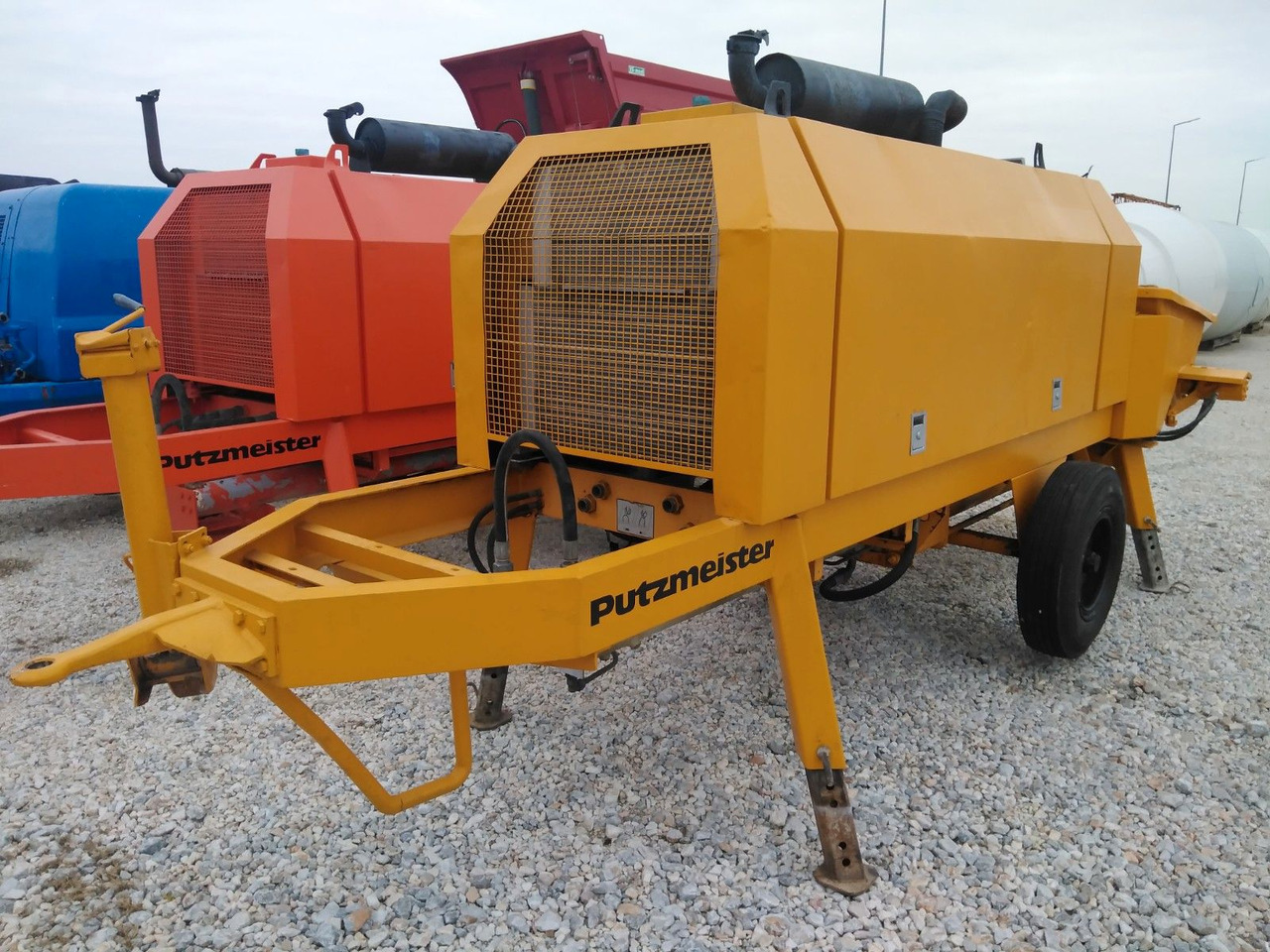 PUTZMEISTER BSA 1407 D - Concrete pump truck: picture 4 PUTZMEISTER BSA 1407 D - Concrete pump truck: picture 4