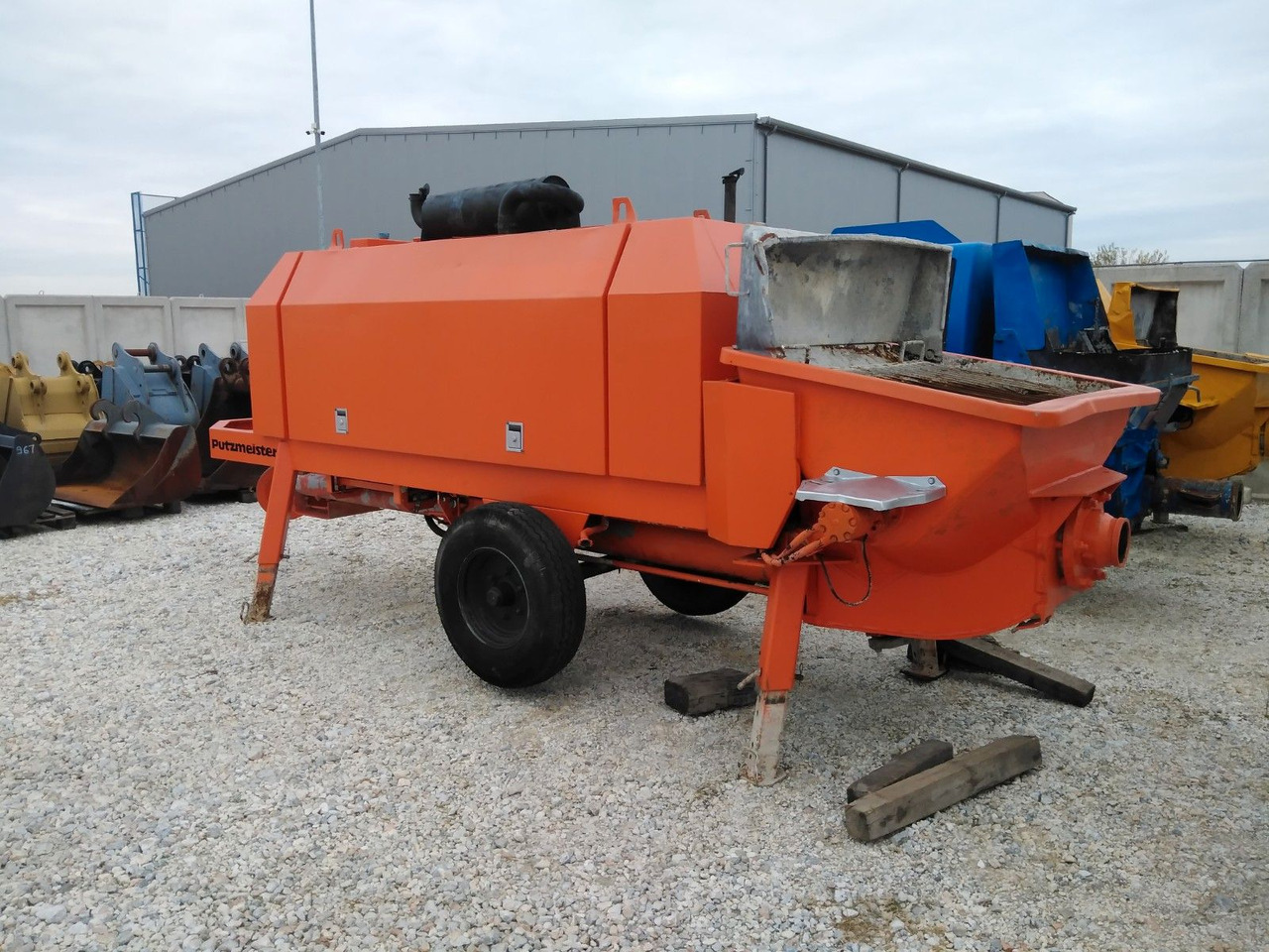 PUTZMEISTER BSA 1407 D - Stationary concrete pump: picture 4 PUTZMEISTER BSA 1407 D - Stationary concrete pump: picture 4