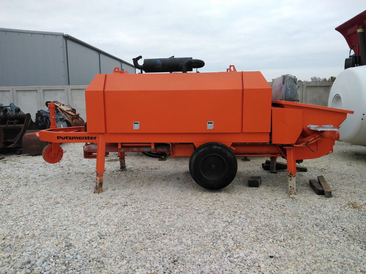 PUTZMEISTER BSA 1407 D - Stationary concrete pump: picture 1 PUTZMEISTER BSA 1407 D - Stationary concrete pump: picture 1