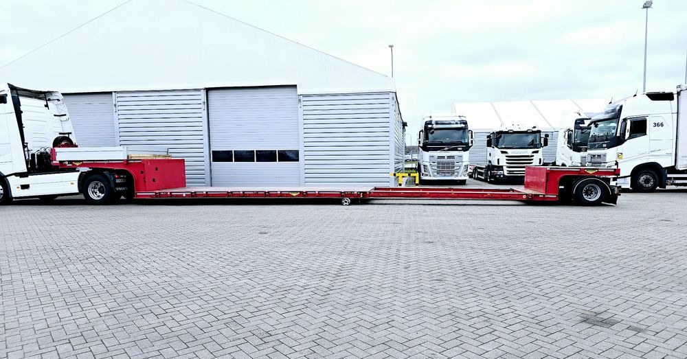 Broshuis 1ADU / 1A rozciągana - skrętna oś - Low loader semi-trailer: picture 5 Broshuis 1ADU / 1A rozciągana - skrętna oś - Low loader semi-trailer: picture 5
