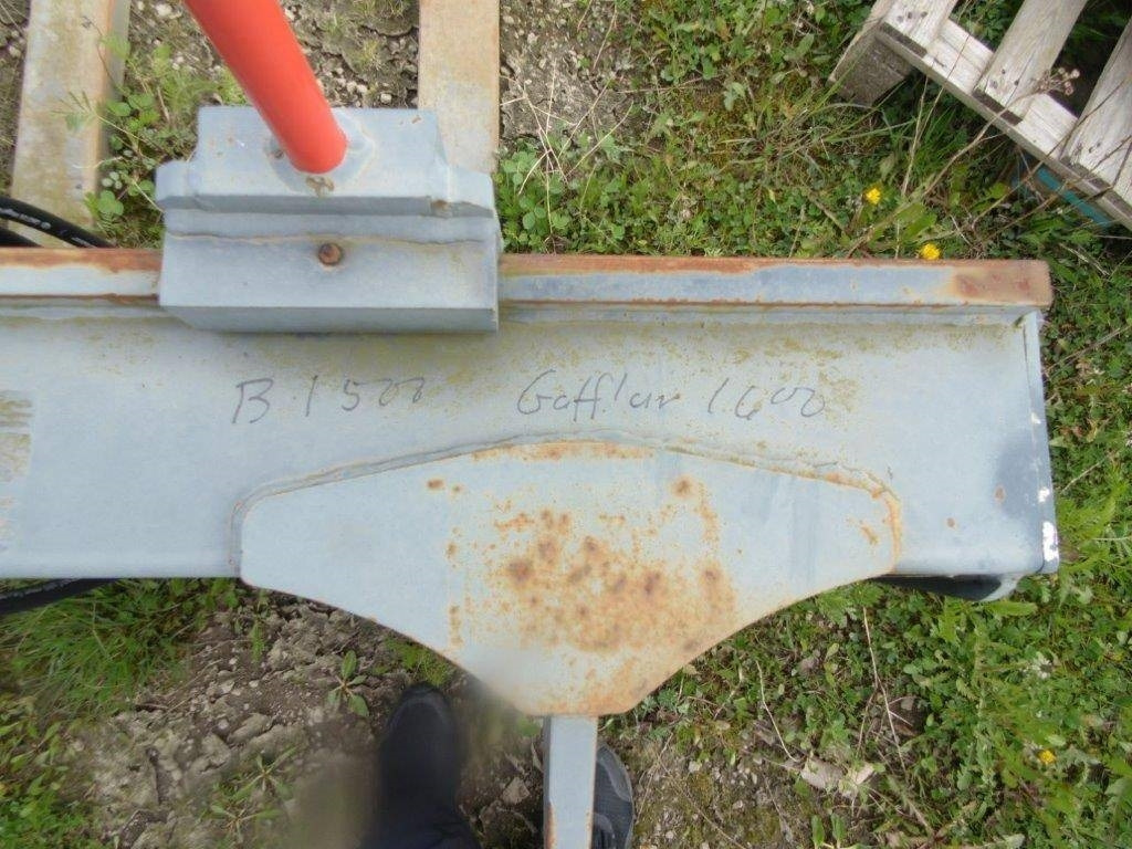 Gafflar Volvo L30-35 bredd 1500 längd 1600 - Forks for Construction machinery: picture 1 Gafflar Volvo L30-35 bredd 1500 längd 1600 - Forks for Construction machinery: picture 1