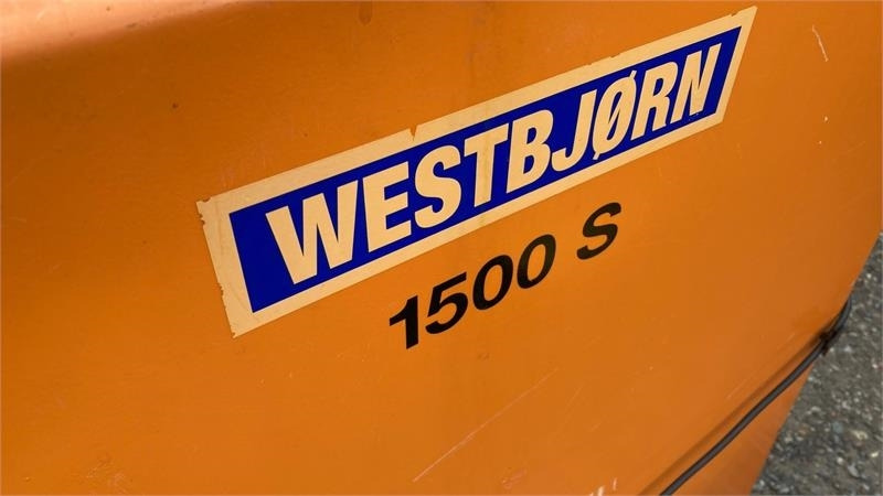 Westbjörn 1500S Hydraulisk  - Sand/ Salt spreader for Municipal/ Special vehicle: picture 4 Westbjörn 1500S Hydraulisk  - Sand/ Salt spreader for Municipal/ Special vehicle: picture 4