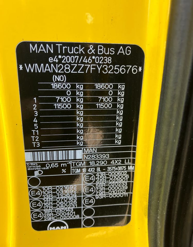 MAN MAN TGM 18.290 SYPIALKA chłodnia izoterma kontener - Refrigerator truck: picture 3 MAN MAN TGM 18.290 SYPIALKA chłodnia izoterma kontener - Refrigerator truck: picture 3