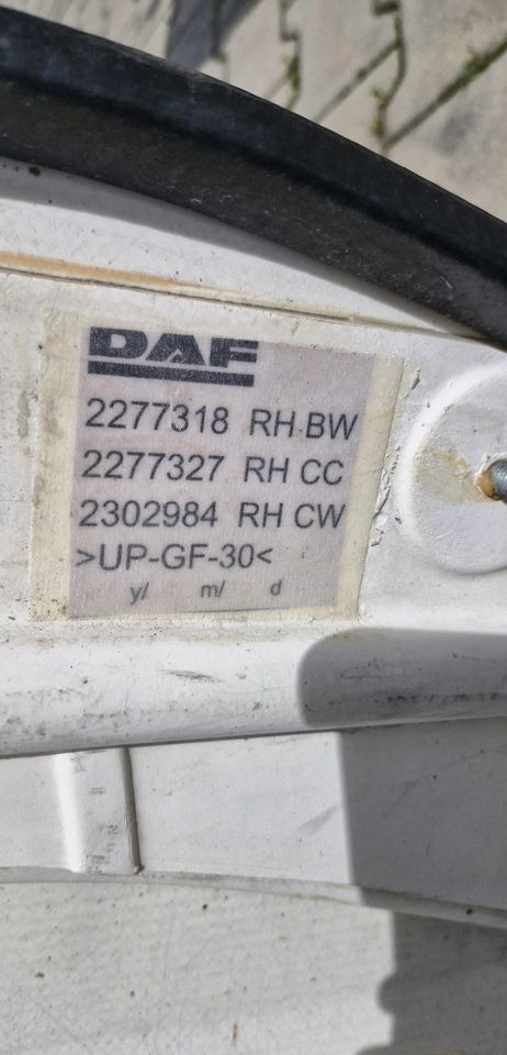 DAF XD NGD SPOILER OWIEWKA KLIN KOSA L/P NOWY 2277317 2277318 - Aerodynamics/ Spoiler for Truck: picture 2 DAF XD NGD SPOILER OWIEWKA KLIN KOSA L/P NOWY 2277317 2277318 - Aerodynamics/ Spoiler for Truck: picture 2