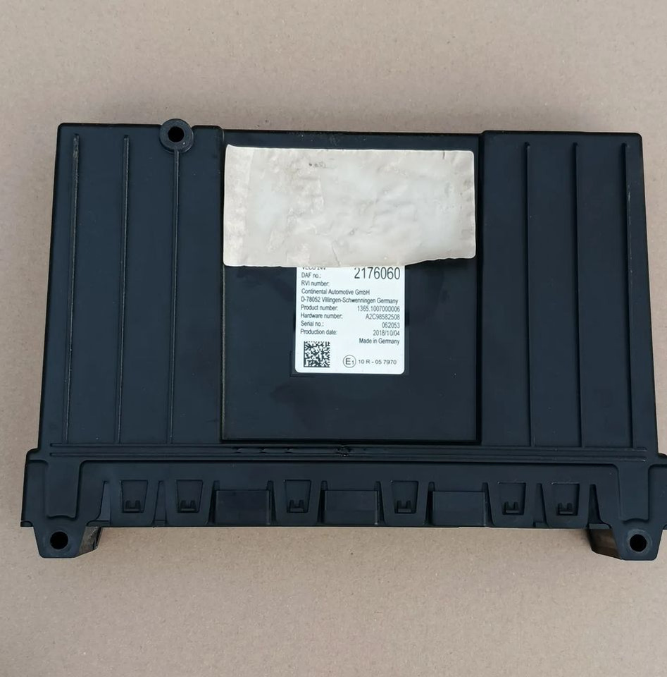 DAF XF 106 EURO 6 MX13 KOMPUTER MODUŁ STEROWNIK VECU 2176060 - ECU for Truck: picture 1 DAF XF 106 EURO 6 MX13 KOMPUTER MODUŁ STEROWNIK VECU 2176060 - ECU for Truck: picture 1