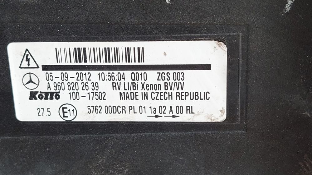 MERCEDES ANTOS AROCS LAMPA PRZEDNIA XENON - Headlight for Truck: picture 3 MERCEDES ANTOS AROCS LAMPA PRZEDNIA XENON - Headlight for Truck: picture 3