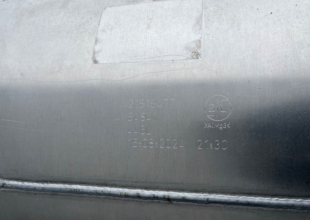 Zbiornik paliwa Volvo FH FM Renault 445 litrów bak low deck - Fuel system for Truck: picture 4 Zbiornik paliwa Volvo FH FM Renault 445 litrów bak low deck - Fuel system for Truck: picture 4