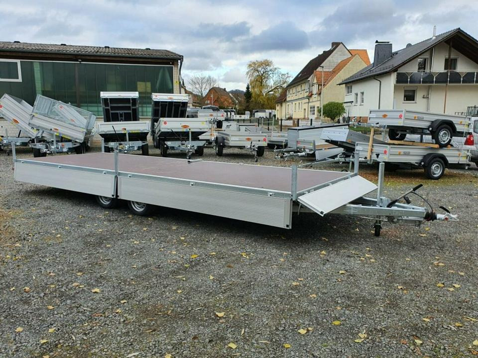Dropside/ Flatbed trailer Böckmann PKW-Anhänger, 3500 kg, 13 Zoll, Hochlader: picture 9