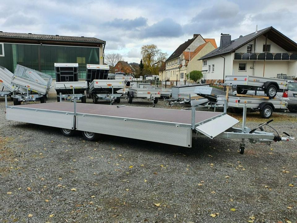 Dropside/ Flatbed trailer Böckmann PKW-Anhänger, 3500 kg, 13 Zoll, Hochlader: picture 7