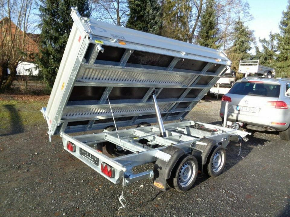 Böckmann PKW-Anhänger, Elektro-Dreiseitenkipper, 3,0 to. Auffahr - Tipper trailer: picture 3 Böckmann PKW-Anhänger, Elektro-Dreiseitenkipper, 3,0 to. Auffahr - Tipper trailer: picture 3